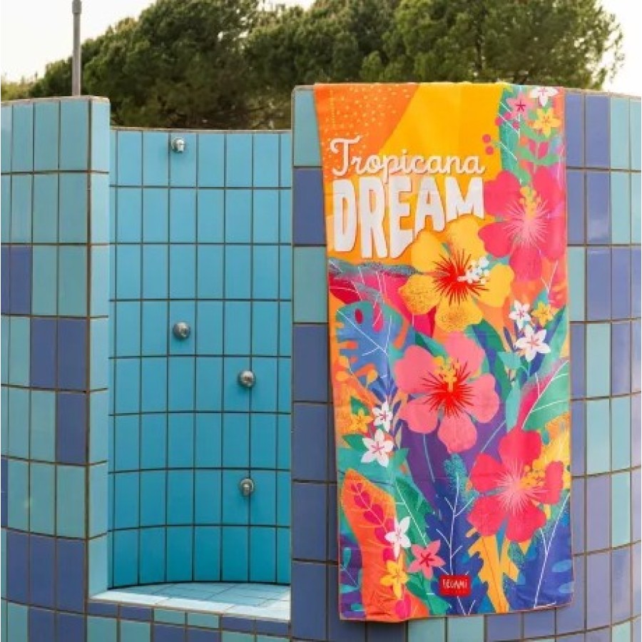 Πετσέτα Παραλίας Legami Tropicana Dream 85x180εκ.