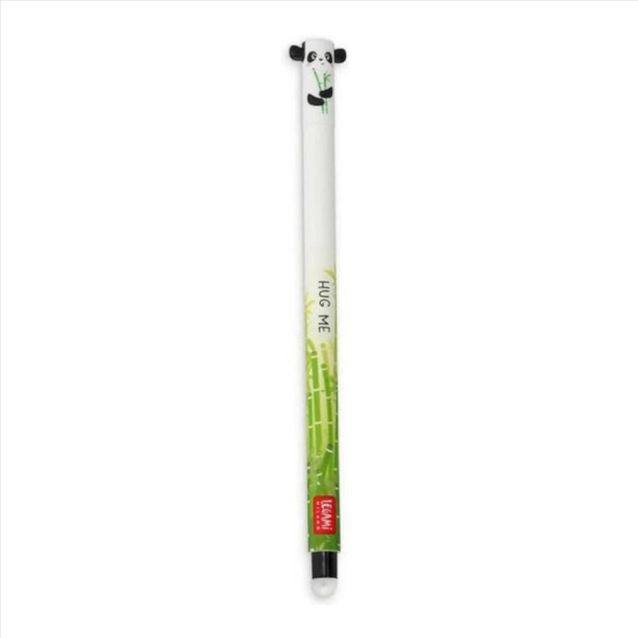 Παιδικό Στιλό Gel 0.7mm με Γόμα με Μαύρο Μελάνι Legami Panda