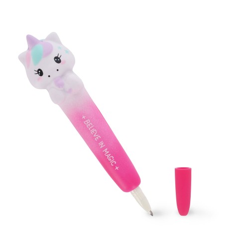 Legami Παιδικό Στιλό Gel 1mm με Μαύρο Μελάνι Antistress Squishy Unicorn 