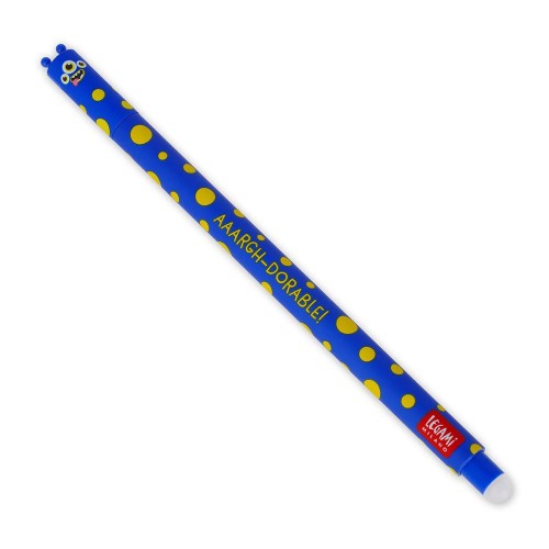 Παιδικό Στιλό Σβηνόμενο Gel 0.7mm με Μπλε Μελάνι Legami Monster