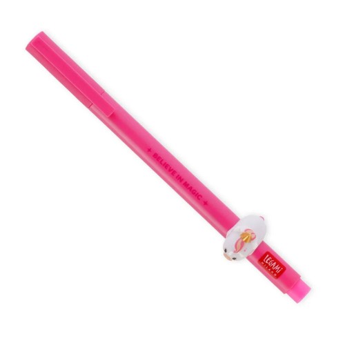 Legami Παιδικό Στιλό Gel 0.5mm Lovely Friends με Ροζ Μελάνι Μονόκερος