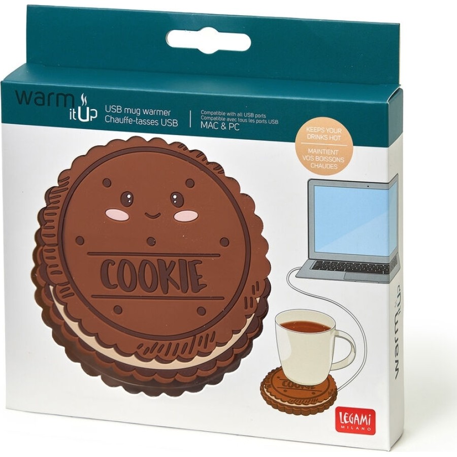 Legami Milano Θερμαντική Βάση Κούπας USB Mug Warmer Cookie