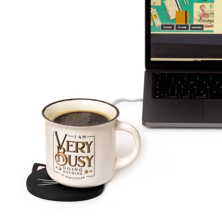 Legami Milano Θερμαντική Βάση Κούπας USB Mug Warmer Cat