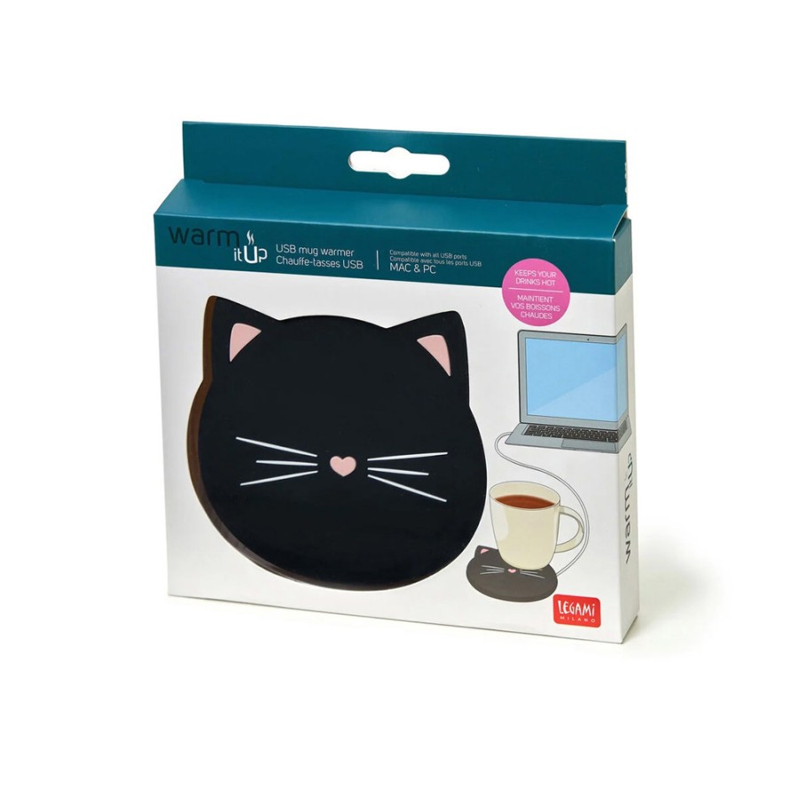 Legami Milano Θερμαντική Βάση Κούπας USB Mug Warmer Cat