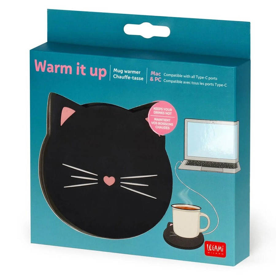 Θερμαντική Βάση Κούπας USB Mug Warmer Legami Milano Kitty