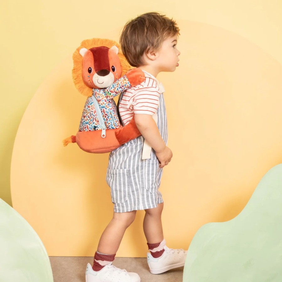 Lilliputiens Παιδικό Μαλακό Σακίδιο Πλάτης Λιονταράκι Jack