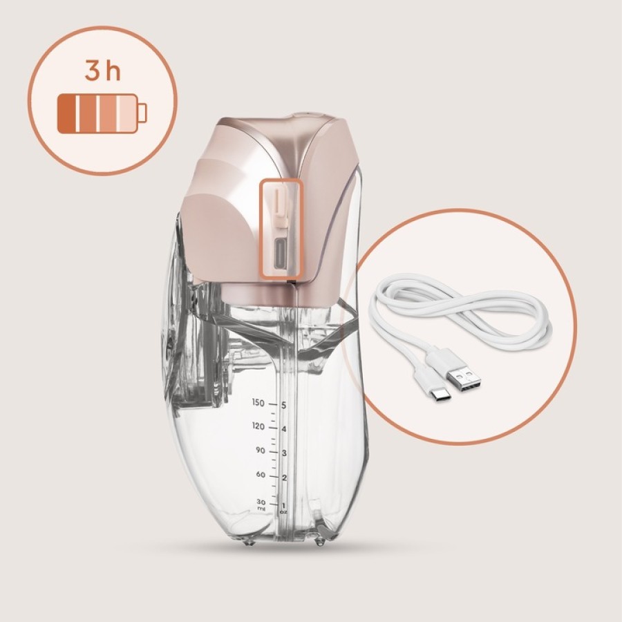 Ηλεκτρικό Ασύρματο Θήλαστρο Lionelo Fidi Free Slim Duo