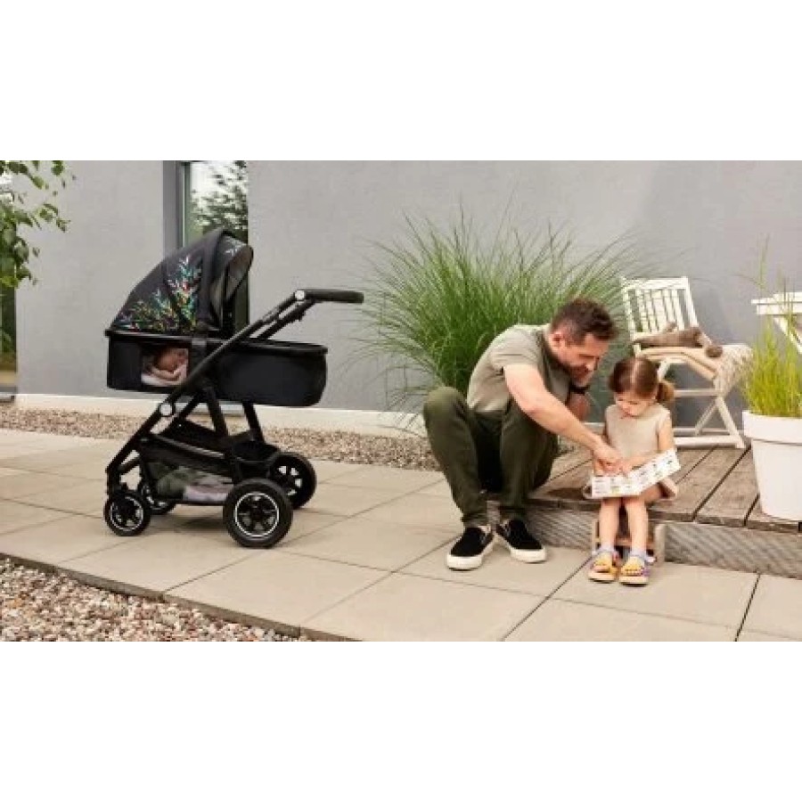 Lionelo Amber Βρεφικό Πολυκαρότσι Καρότσι 3 σε 1 έως 22kg Gray Graphite
