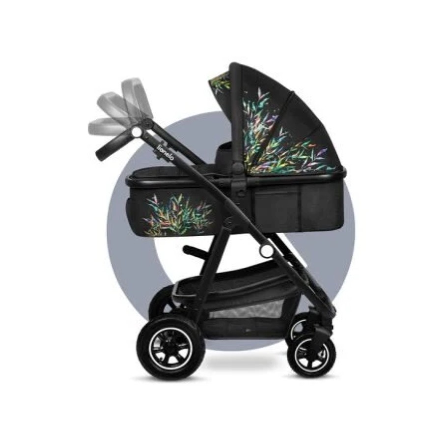 Lionelo Amber Βρεφικό Πολυκαρότσι Καρότσι 3 σε 1 έως 22kg Gray Graphite