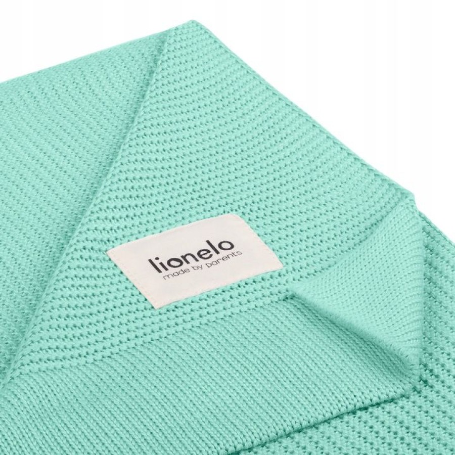 Lionelo Bamboo Βρεφική Κουβέρτα 75x100εκ. Green