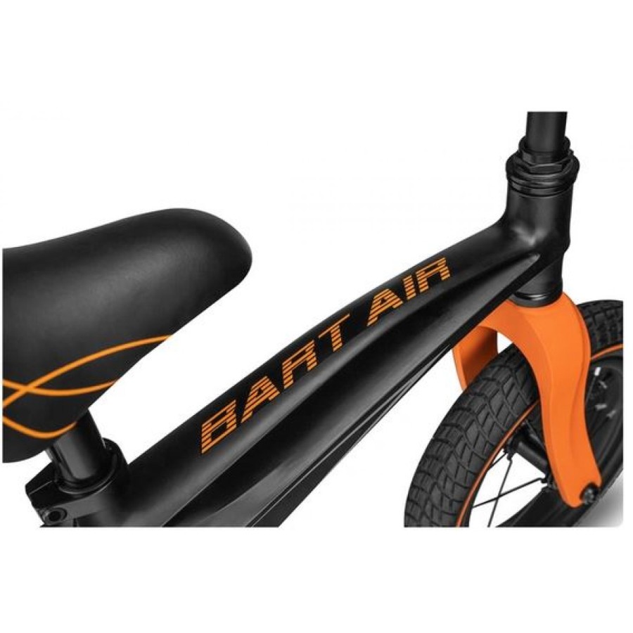 Lionelo Παιδικό Ποδήλατο Ισορροπίας με Σαμπρέλα Bart Air Black