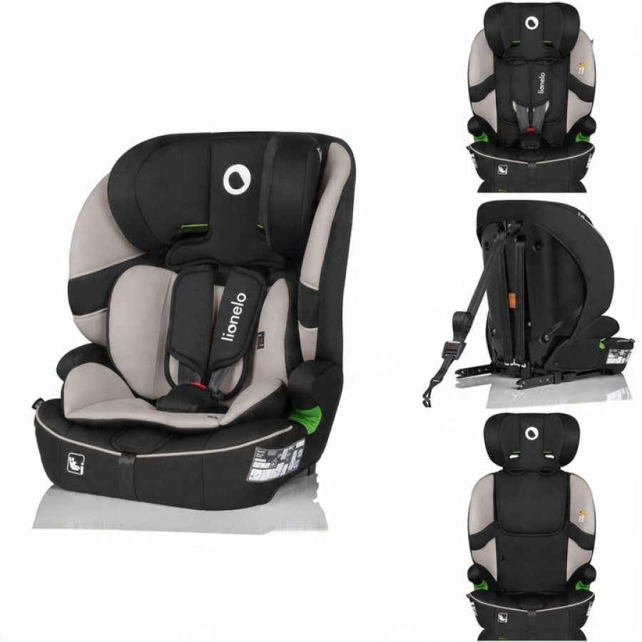Lionelo Billy i-size Κάθισμα Αυτοκινήτου με Isofix 76cm-150cm Beige Latte (9-36kg)
