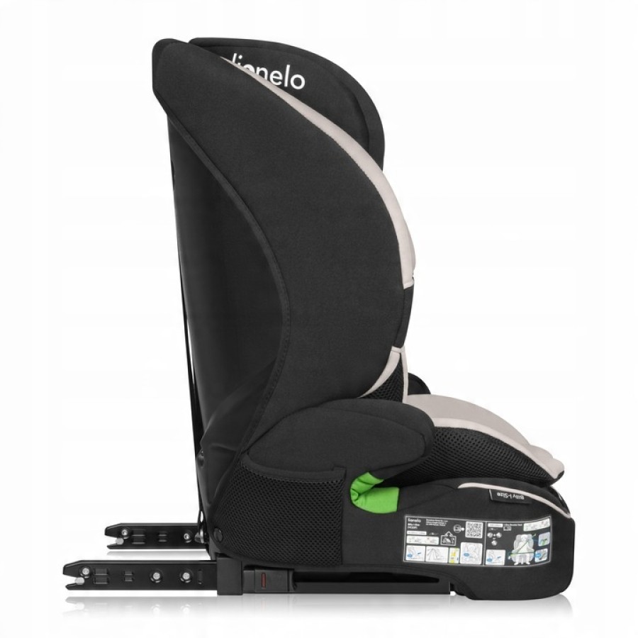 Lionelo Billy i-size Κάθισμα Αυτοκινήτου με Isofix 76cm-150cm Beige Latte (9-36kg)