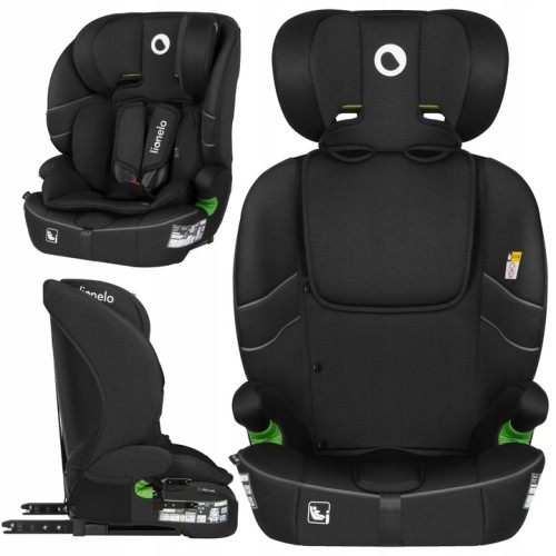 Lionelo Billy i-size Κάθισμα Αυτοκινήτου με Isofix 76cm-150cm Black Carbon (9-36kg)
