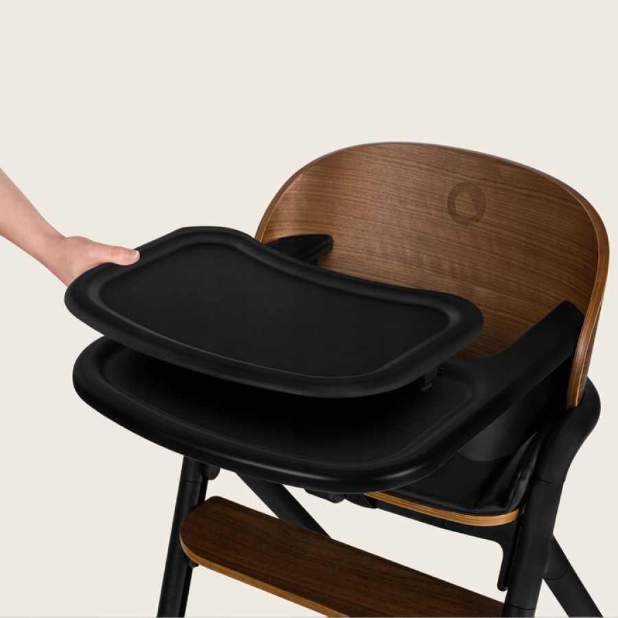 Lionelo Celia Παιδικό Καρεκλάκι Φαγητού 3 σε 1 Black Wood