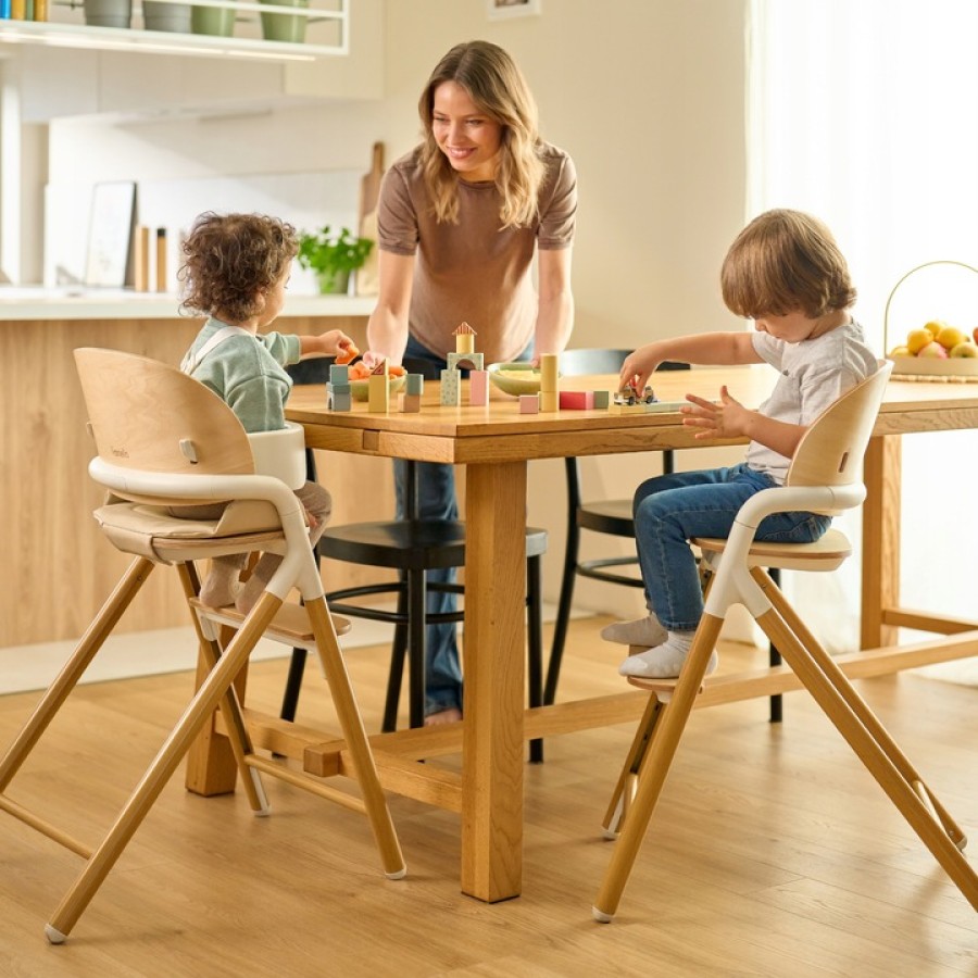Lionelo Celia Παιδικό Καρεκλάκι Φαγητού 3 σε 1 Gray Wood