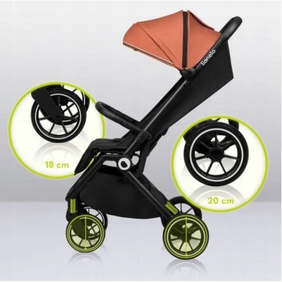 Lionelo Cloe Καρότσι έως 22kg Gray Stone