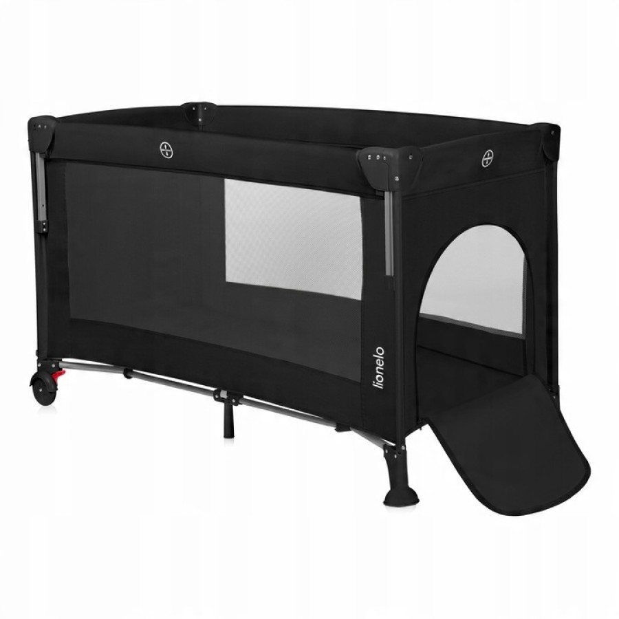 Lionelo Ellen Παρκοκρέβατο Συγκοίμησης 2 Επιπέδων Black Carbon