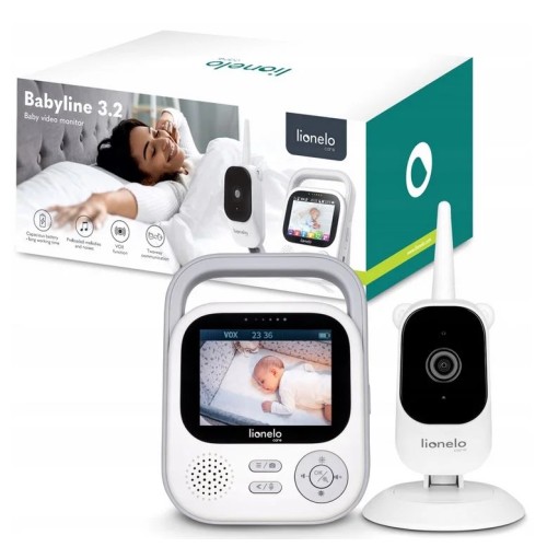 Lionelo Babyline 3.2 Ενδοεπικοινωνία Μωρού Με 3x Ψηφιακό Zoom