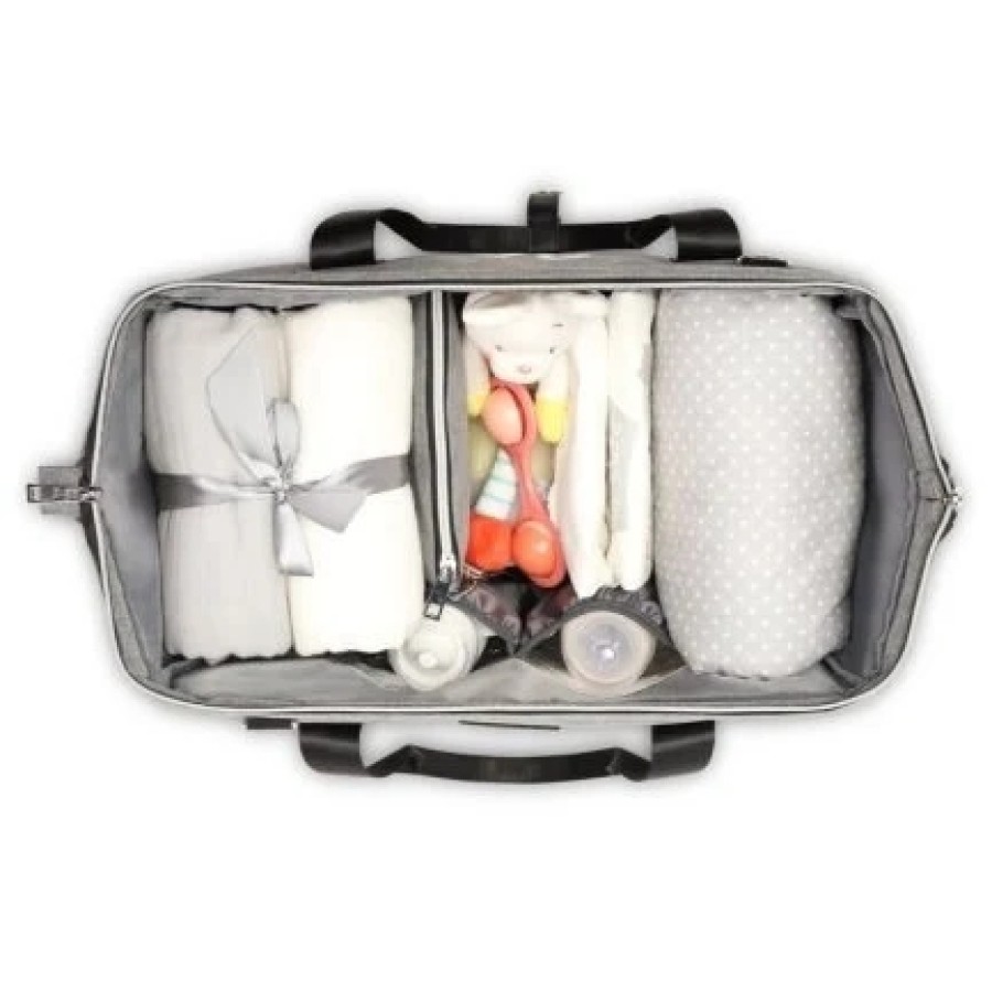 Lionelo Ida Mommy Bag Τσάντα Αλλαξιέρα Black Onyx