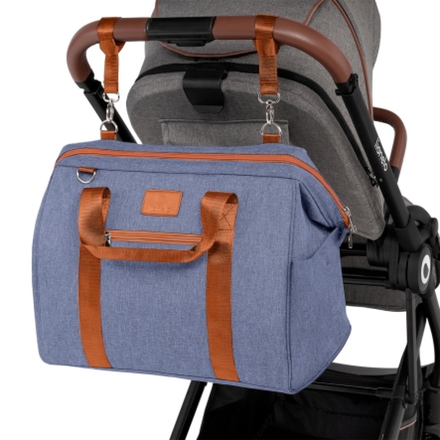 Lionelo Ida Mommy Bag Τσάντα Αλλαξιέρα Black Onyx