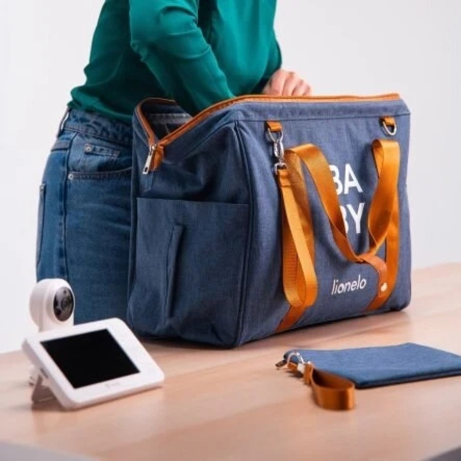 Lionelo Ida Mommy Bag Τσάντα Αλλαξιέρα Black Onyx