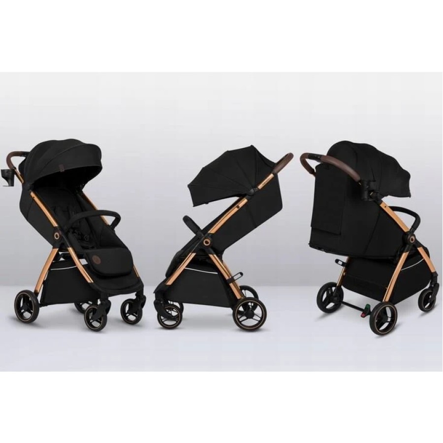 Lionelo Ingrid Βρεφικό Καρότσι έως 22kg Black