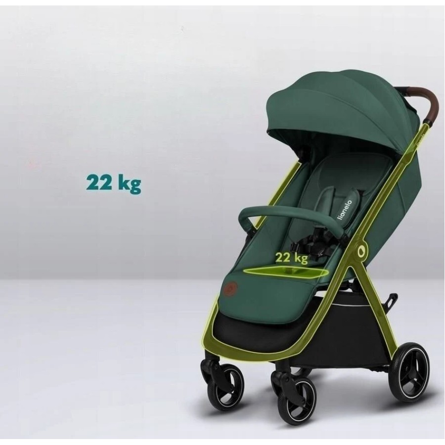 Lionelo Ingrid Βρεφικό Καρότσι έως 22kg Gray