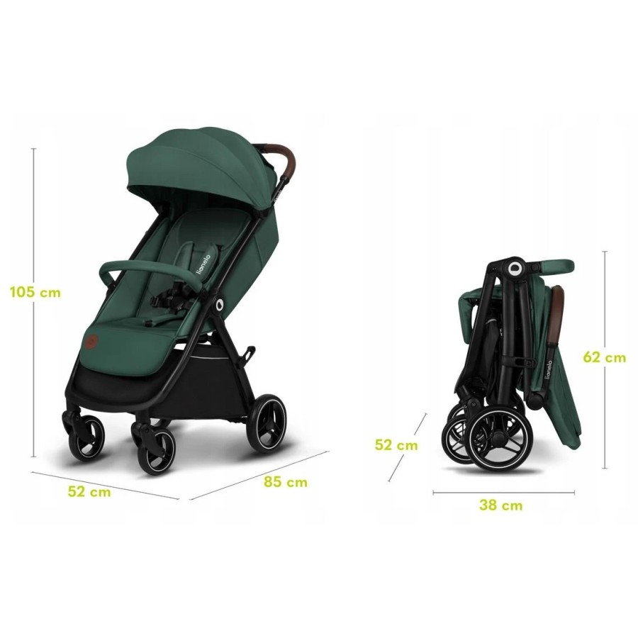 Lionelo Ingrid Βρεφικό Καρότσι έως 22kg Gray