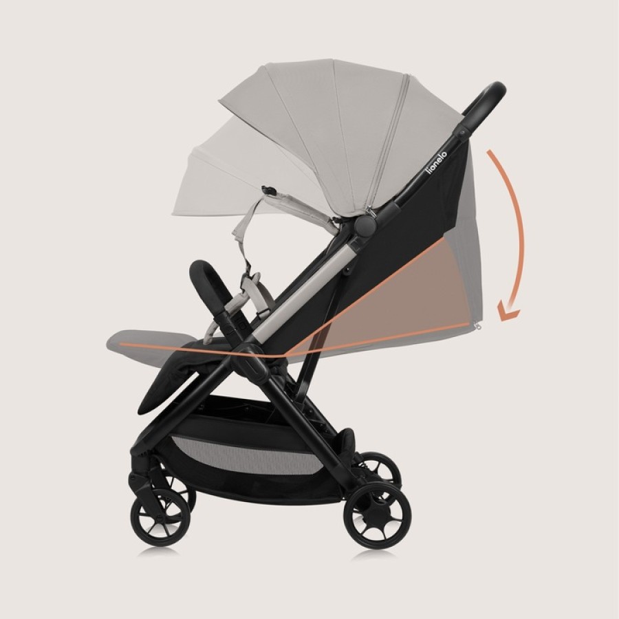 Lionelo Julie Air Καρότσι Ταξιδίου έως 22kg Beige Sand