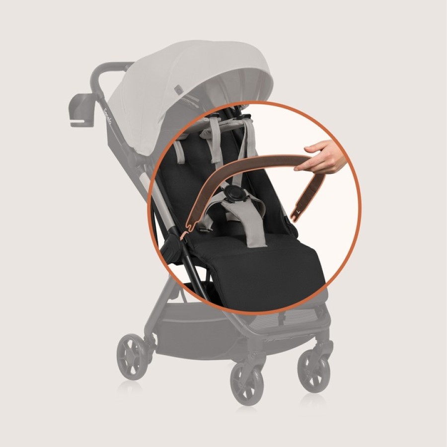 Lionelo Julie Air Καρότσι Ταξιδίου έως 22kg Beige Sand