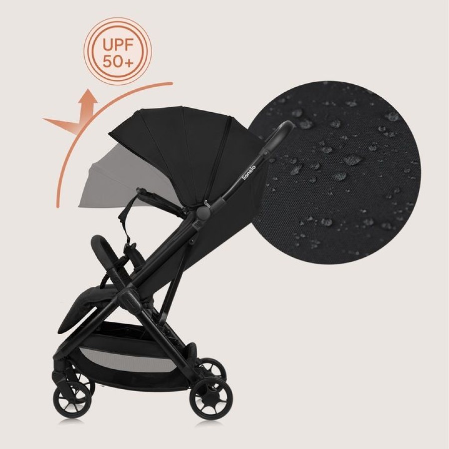 Lionelo Julie One Καρότσι Ταξιδίου έως 22kg Black Gold