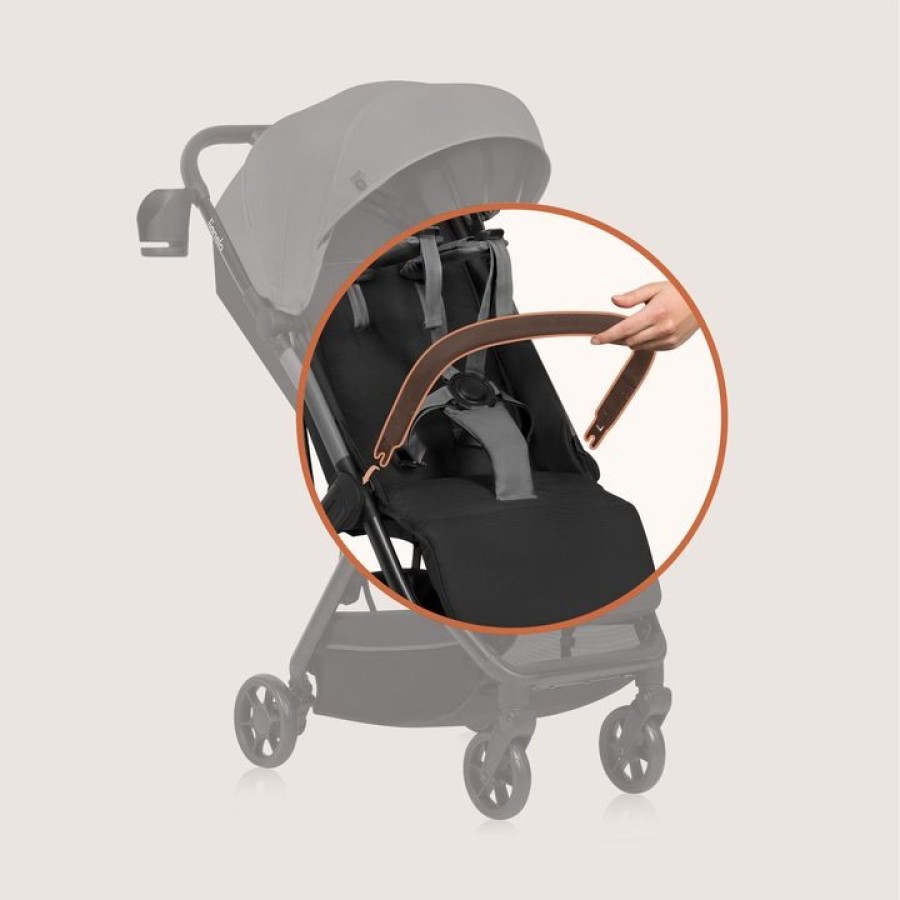 Lionelo Julie Air Καρότσι Ταξιδίου έως 22kg Gray Stone