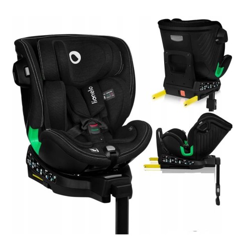 Lionelo Harmony i-Size Παιδικό Κάθισμα Αυτοκινήτου 40-150cm Isofix Black Carbon Bamboo 0-36kg