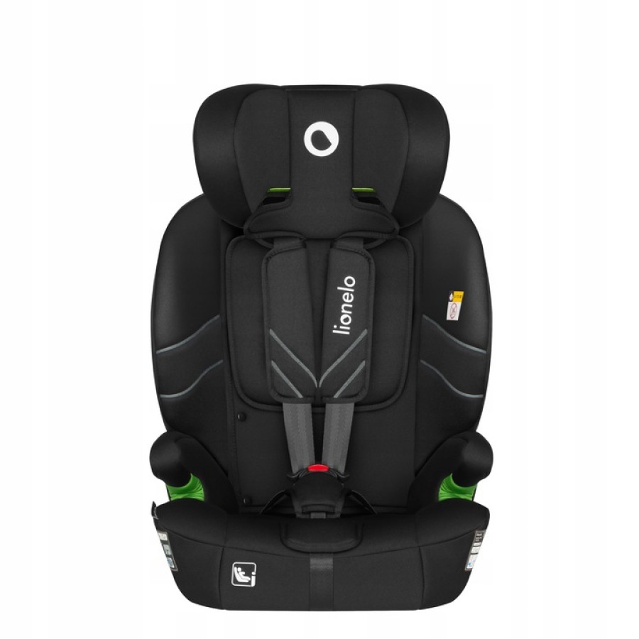 Lionelo Levi Fix i-size Κάθισμα Αυτοκινήτου με Isofix 76cm-150cm Black Carbon (9-36kg)