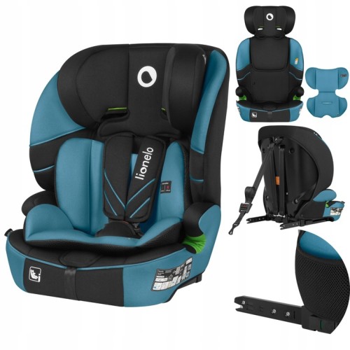 Lionelo Levi Fix i-size Κάθισμα Αυτοκινήτου με Isofix 76cm-150cm Blue Cobalt (9-36kg)