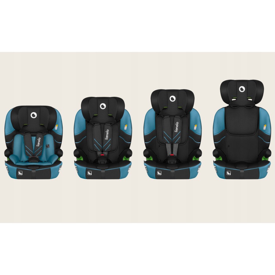 Lionelo Levi Fix i-size Κάθισμα Αυτοκινήτου με Isofix 76cm-150cm Blue Cobalt (9-36kg)