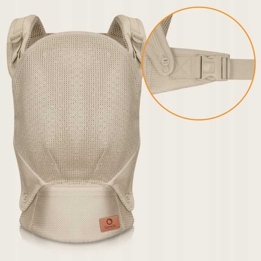 Lionelo Margareet Air Εργονομικός Μάρσιπος Έως 20Kg Beige