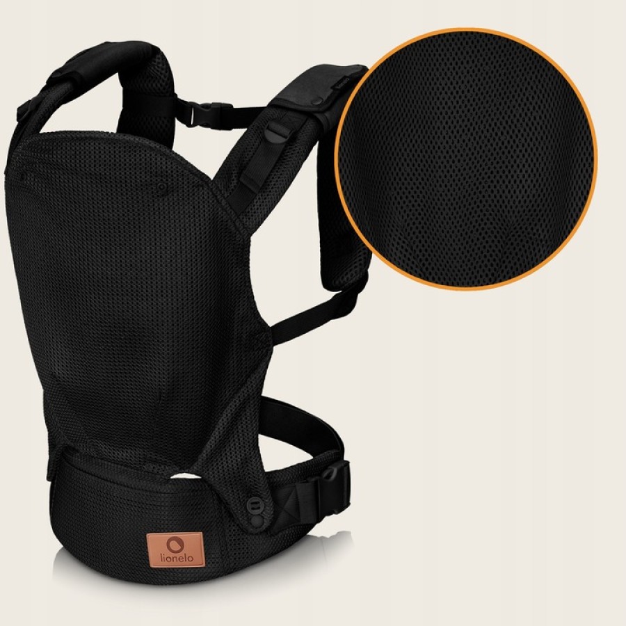 Lionelo Margareet Air Εργονομικός Μάρσιπος Έως 20Kg Black