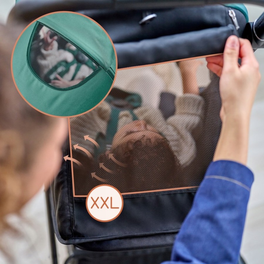 Lionelo Mira Βρεφικό Καρότσι έως 22kg Green Emerald