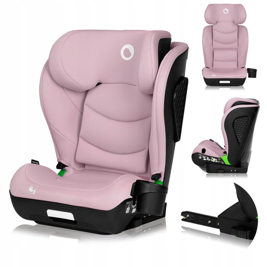 Lionelo Neal i-Size Isofix Κάθισμα Αυτοκινήτου 100-150cm Pink Lilac 15-36kg