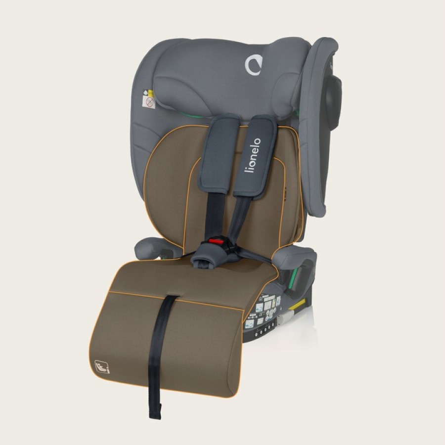 Lionelo Nelly i-Size isofix Κάθισμα Αυτοκινήτου 76-150cm/9-36kg Gray Graphite
