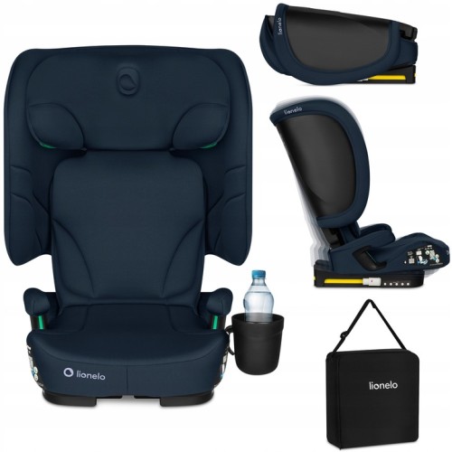 Lionelo Orin i-Size Isofix Κάθισμα Αυτοκινήτου 100-150cm/15-36kg Blue Navy