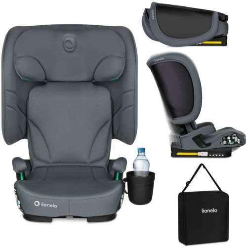 Lionelo Orin i-Size Isofix Κάθισμα Αυτοκινήτου 100-150cm/15-36kg Gray Graphite