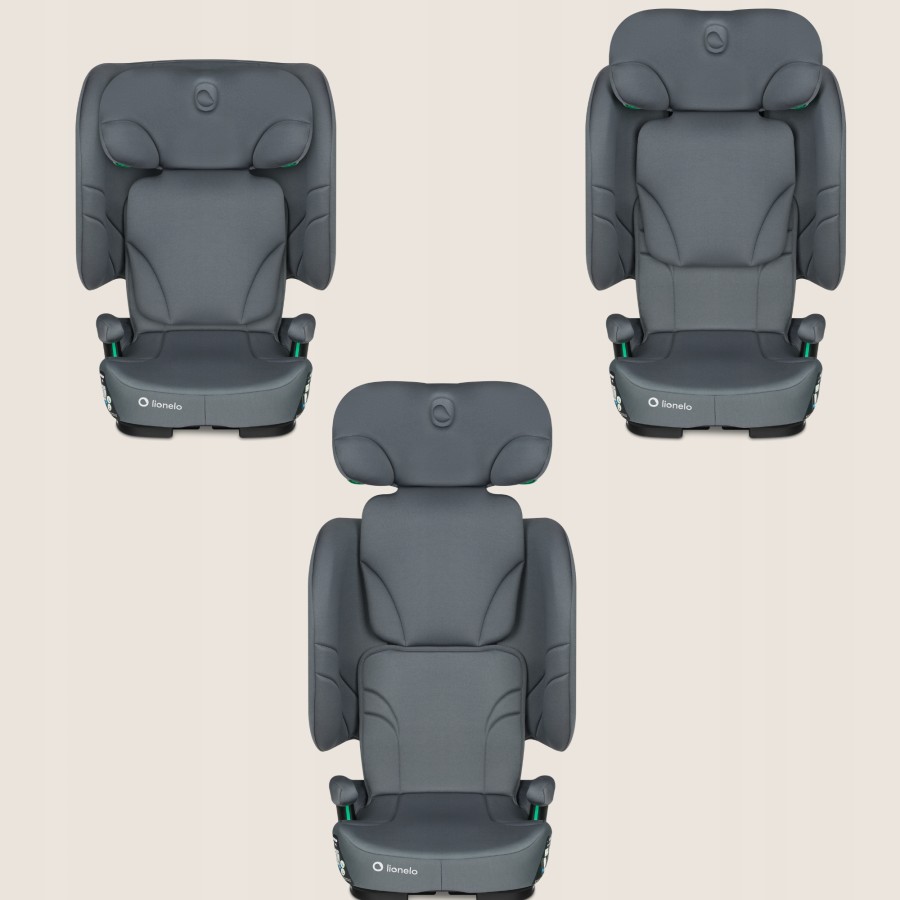 Lionelo Orin i-Size Isofix Κάθισμα Αυτοκινήτου 100-150cm/15-36kg Gray Graphite