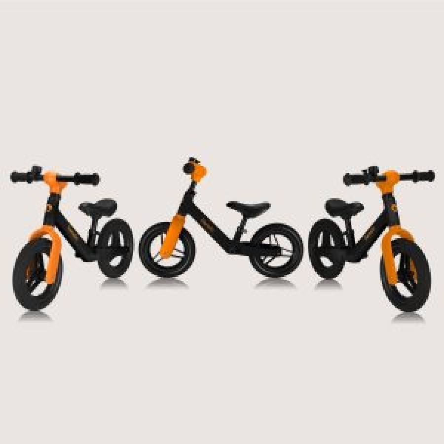 Lionelo Toni Παιδικό Ποδήλατο Ισορροπίας Black Orange