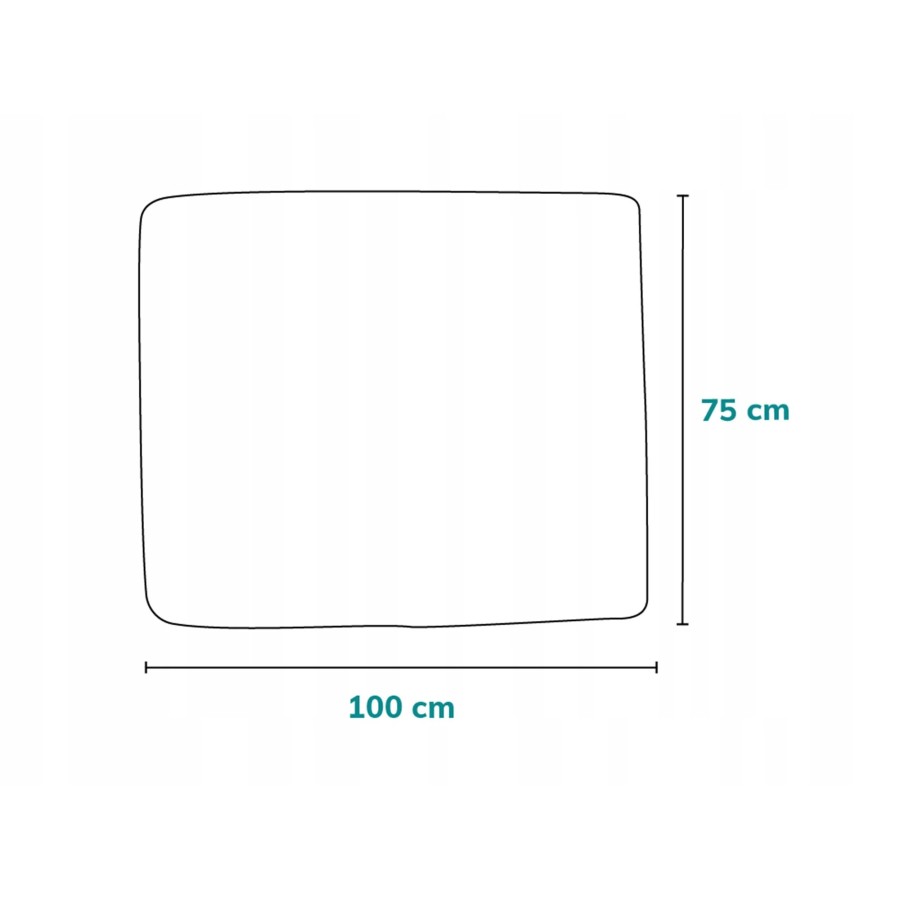 Lionelo Bamboo Βρεφική Κουβέρτα 75x100εκ. Beige Sand