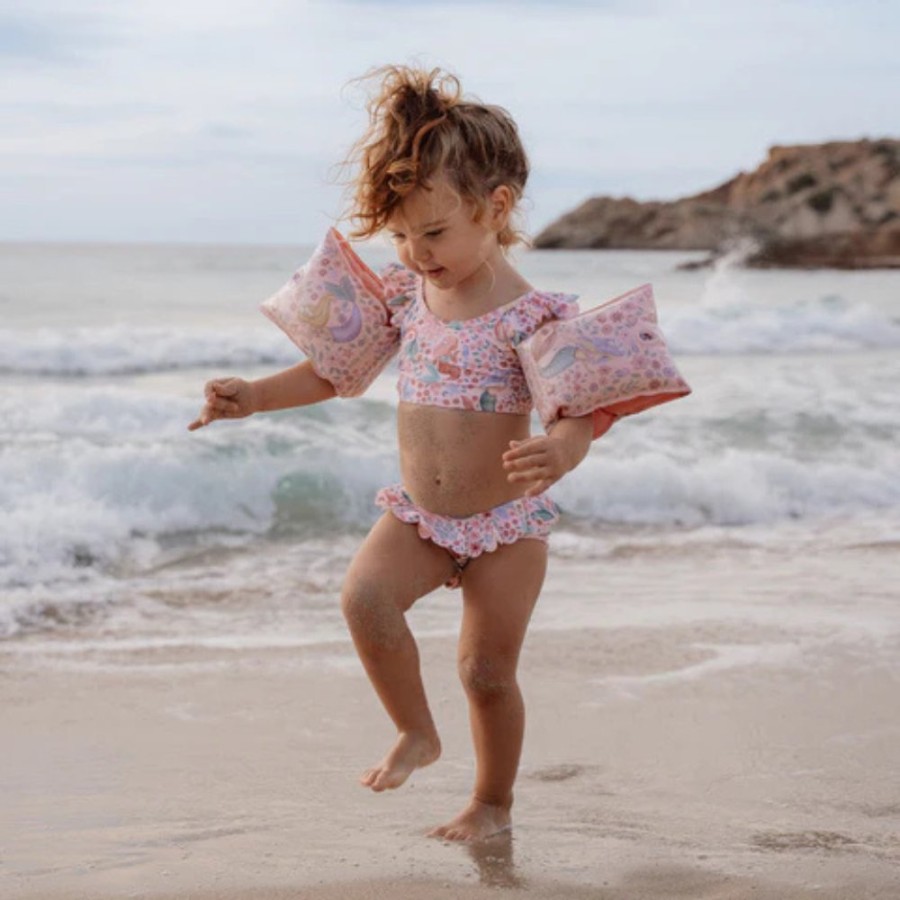Παιδικό Σετ Μπικίνι με Βολάν με Προστασία UV Little Dutch Dreamy Mermaid