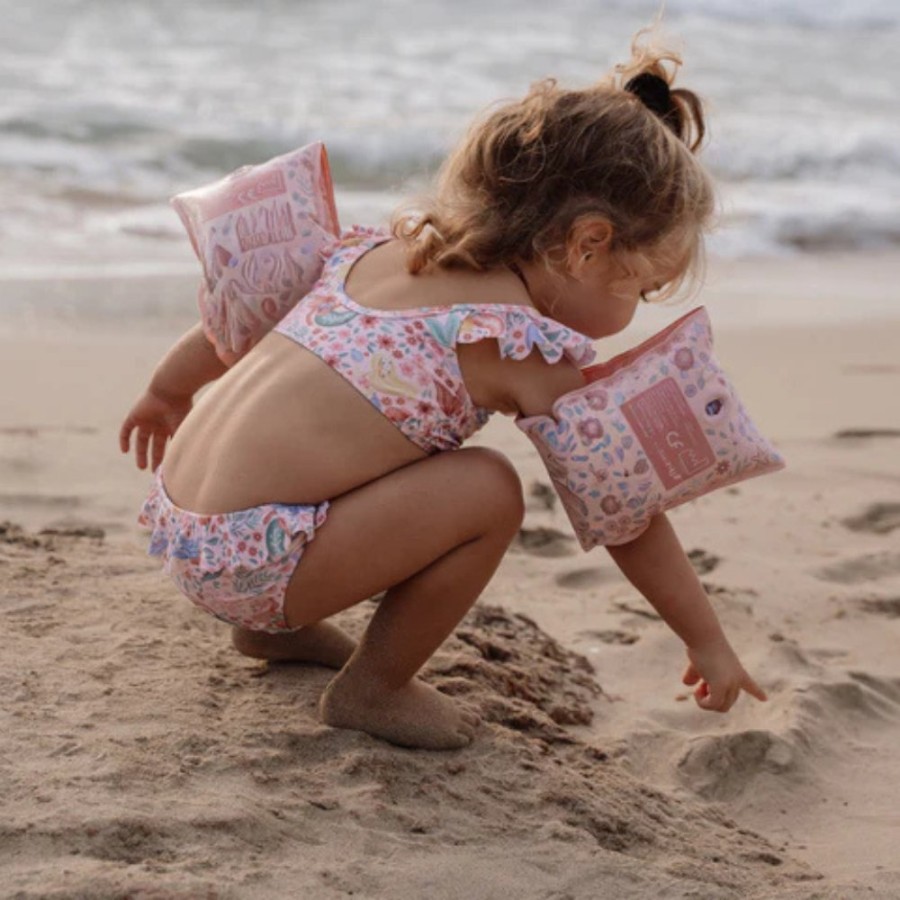 Παιδικό Σετ Μπικίνι με Βολάν με Προστασία UV Little Dutch Dreamy Mermaid