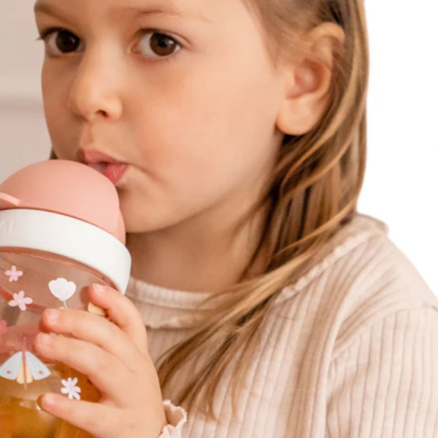 Little Dutch Εκπαιδευτικό Ποτηράκι με Καλαμάκι 300ml Fairy Garden
